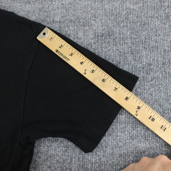 Comme Des Garcons Play Shirt Mens Large Black Red Heart Logo Made Japan Cotton - Picture 9 of 9